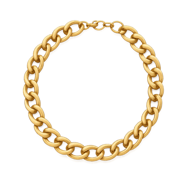 Gold Chain - Chunky Link Necklace