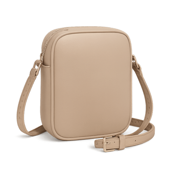 Minimal Cross - Nude Crossbody Bag