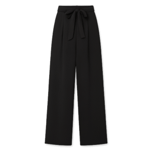 Neo Flow - Black Wide-Leg Trousers
