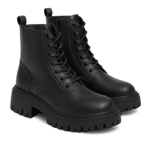 Rebel Edge - Black Combat Boots
