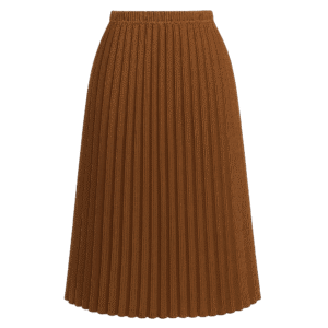 Garden Breeze - Pleated Midi Skirt